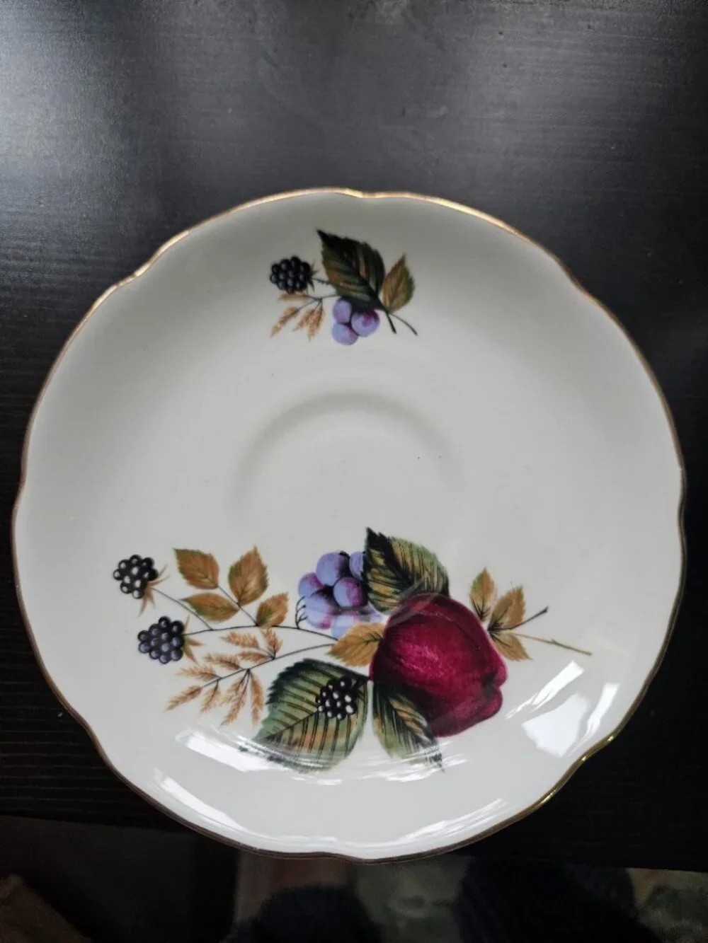 Royal Grafton Bone China Fruit and Berries Cup and Saucer Set